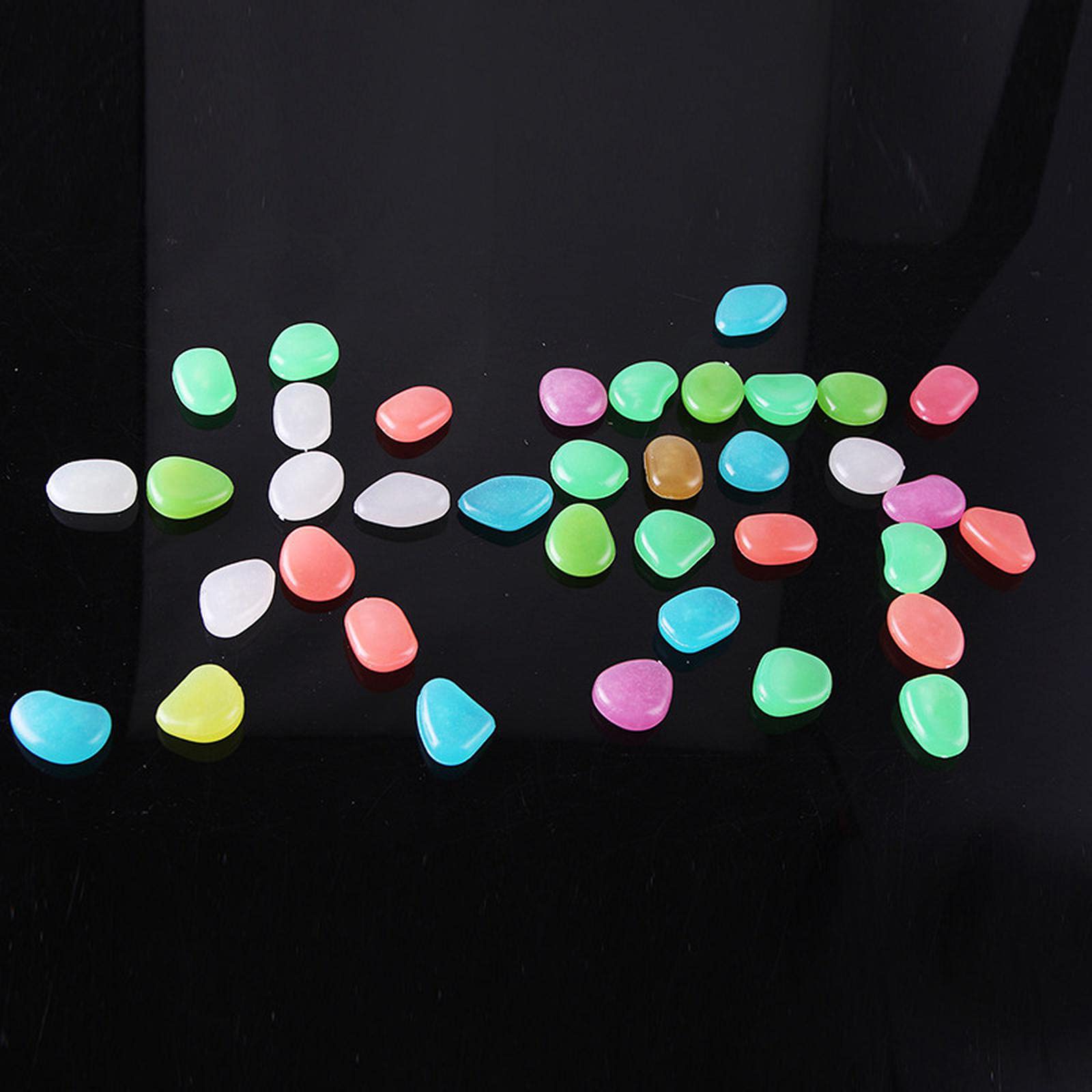 Amazon.co.jp: 200販売 蓄光石 夜光石 ルミナスストーン 輝板石 金魚鉢